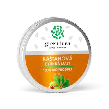 Topvet Kaštanová mast 50ml Pro osoby s výskytem křečových žil