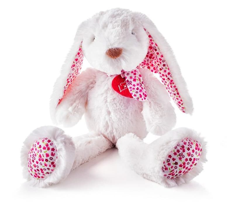 LUMPIN Zajíc Ella bílý velký 38 cm
