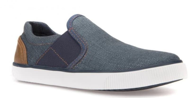 GEOX Tenisky GEOX JR KILWI BOY BLUE/LT BROWN - 27