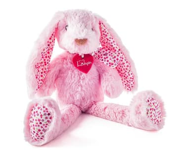 LUMPIN Zajíc Stella růžový velký 38 cm