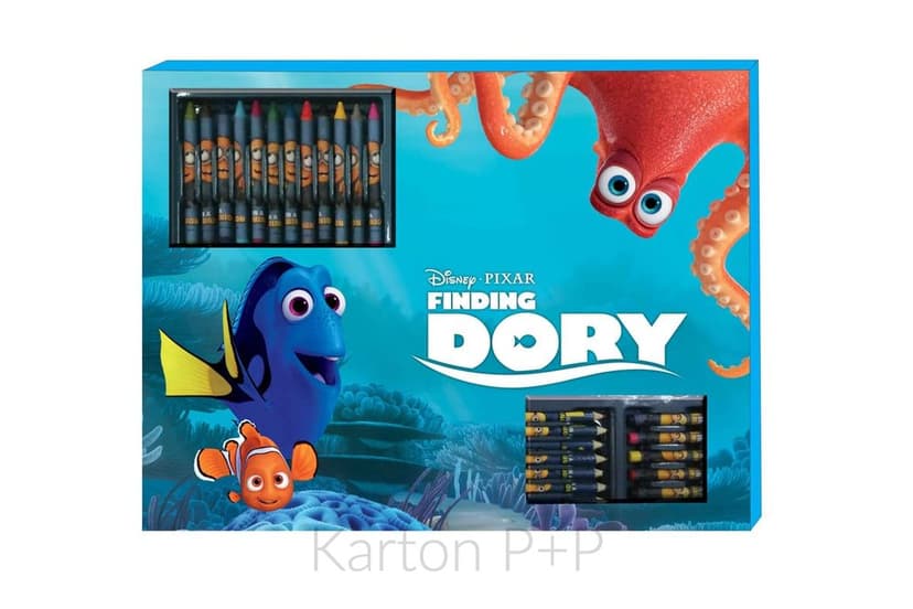 Kartonpp Set dárkový 53ks Finding Dory 1-620