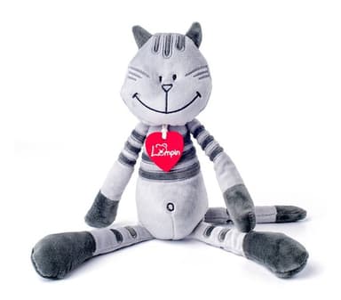 LUMPIN Kocour Matteo, střední - šedý (38 cm)
