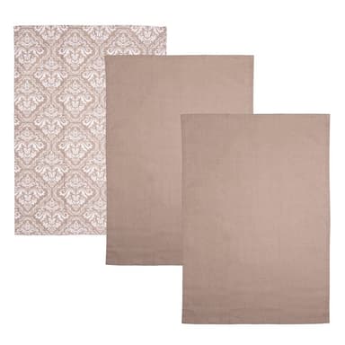 Orion Kuchyňská utěrka Beige 3 ks