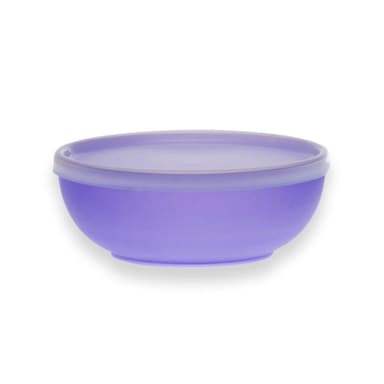 Plastimex miska 0,6 l+víčko,matná d140x54mm, plast