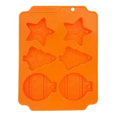 Orion Forma silikon Vánoce ozdoby 6 oranžová