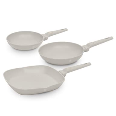 BERLINGERHAUS Sada pánví s titanovým povrchem 3 ks Sahara Collection steak BH-8079