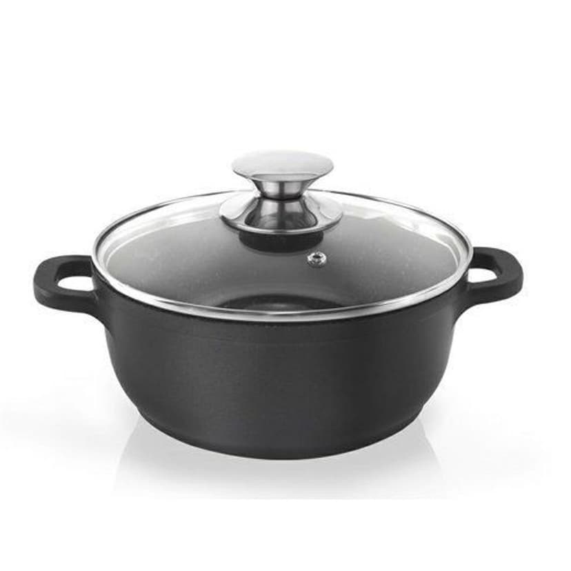 Hrniec GRANDE pr. 16 cm sklenená pokrievka