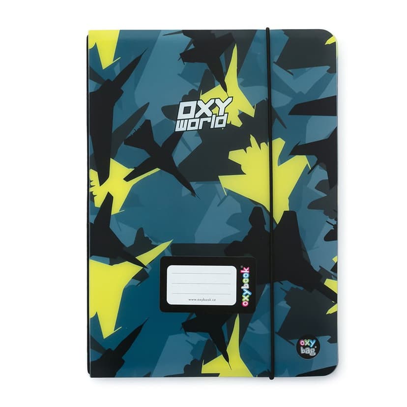 Oxybag Sešit PP Oxybook A5 40 listů Oxy world