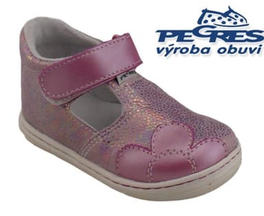 Dětská obuv Pegres 1100 met. růžová