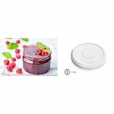 Plastimex víčko TWIST 82-10ks bílé, do 100°C, na sklen.720ml, CLICK E-82