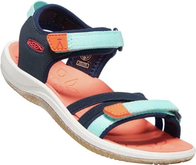 Dětské sandály KEEN VERANO CHILDREN black iris/blue tint