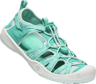 Dívčí letní boty KEEN MOXIE SANDAL YOUTH waterfall/blue glass
