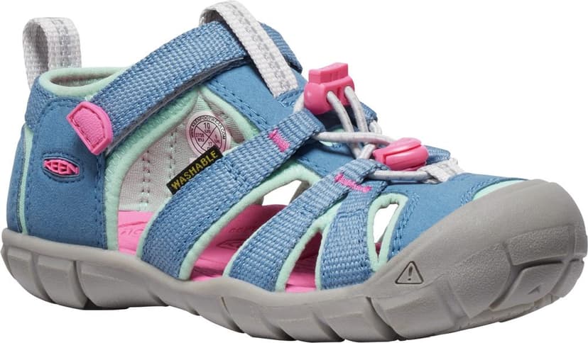 Dětské sandály KEEN SEACAMP II CNX CHILDREN coronet blue/hot pink