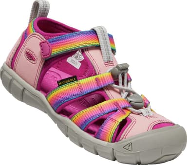 Sandály KEEN SEACAMP II CNX YOUTH rainbow/festival fuchsia