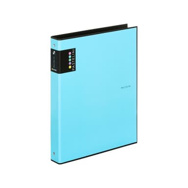 OXYBAG PASTELINI štvorkrúžkový, A4, 4 cm, modrý