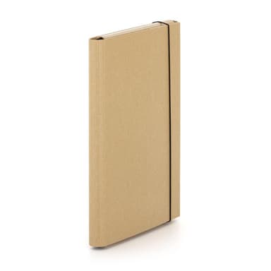 Kartonpp 3klopé lamino desky s gumičkou KRAFT nature