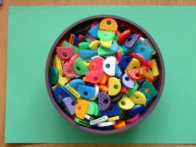 Plastimex rozlišovač klíčů,plast.půlkruh