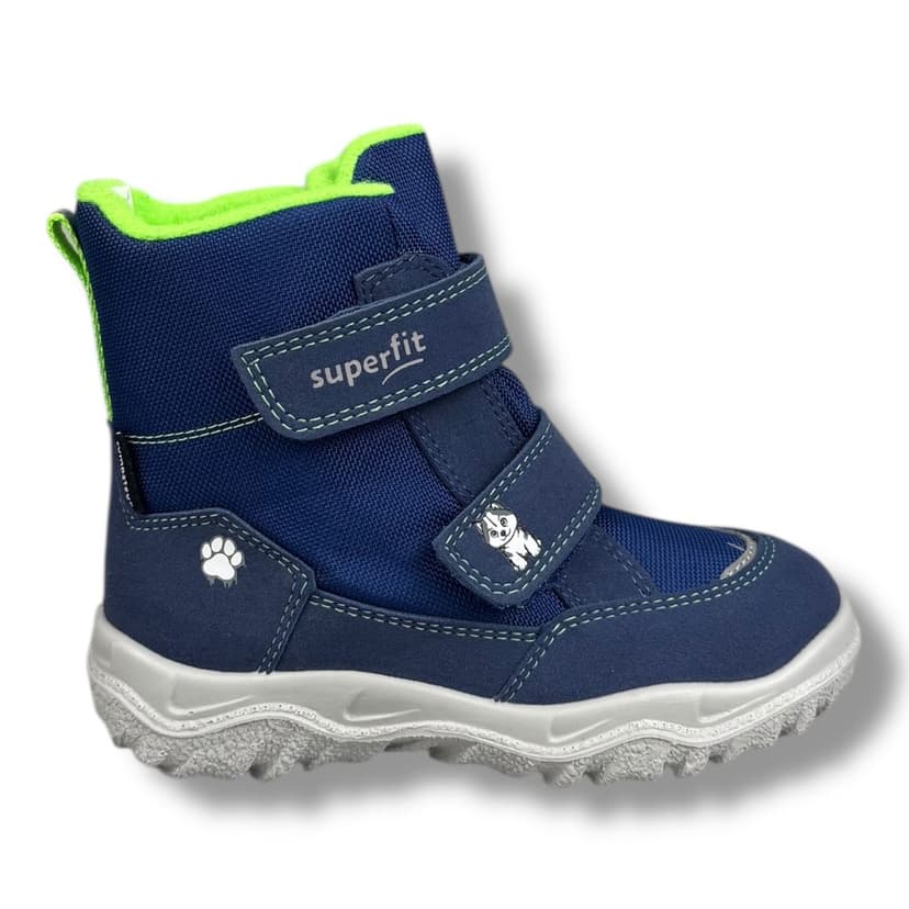 Zimní boty Superfit 1-006047-8030 HUSKY1 Blau/Hellgrün