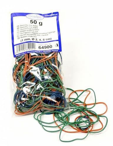 Plastimex gumičky d20,40,60mm, 50g MIX, slabé