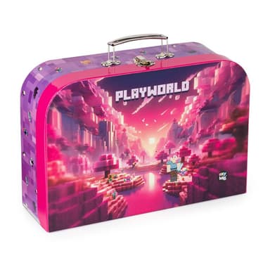 Oxybag Kufřík lamino 34 cm Playworld Girl