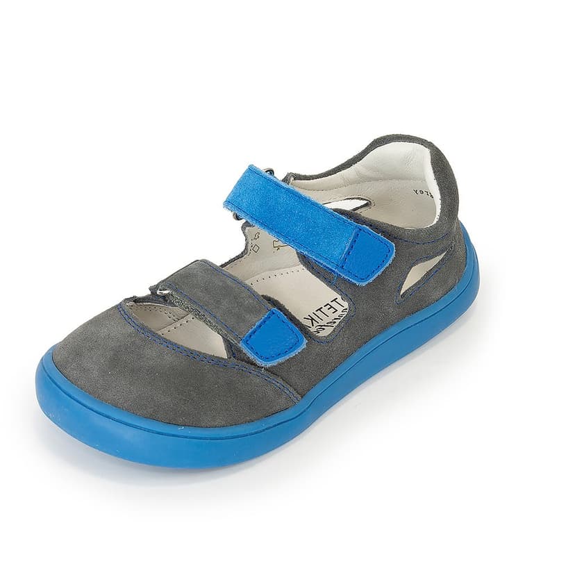 chlapecké sandály Barefoot TERY GREY, Protetika, šedá
