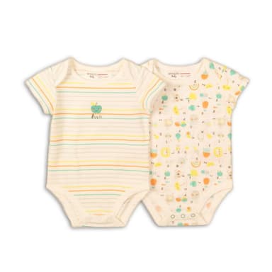 Detské body 2pack, Minoti, ABC 5, biele