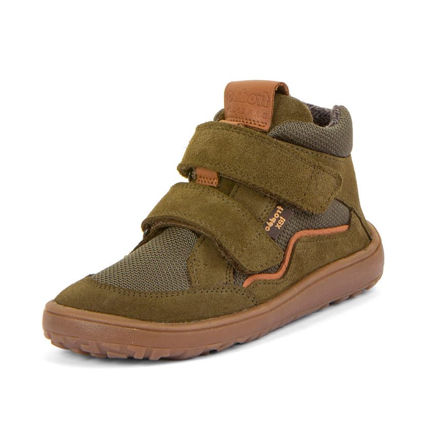 Detské barefoot topánky TEX AUTUMN Olive Froddo G3110266-1