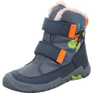 Chlapecká zimní obuv Superfit barefit TRACE GTX Blue/Orange 1-006041-8020
