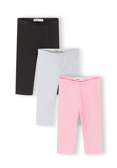 Dievčenské capri legíny 3pack Minoti 30LEGGING103