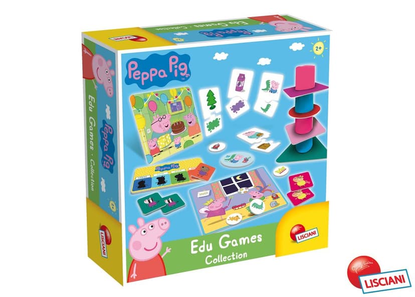 Kolekcia vzdelávacích hier Peppa Pig, Lisciani, W013806