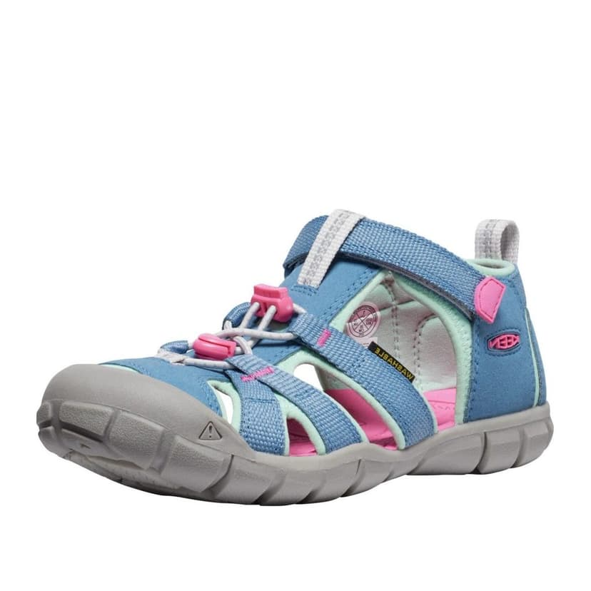Dívčí sandály SEACAMP II CNX coronet blue/hot pink, KEEN, 1028841/1028850