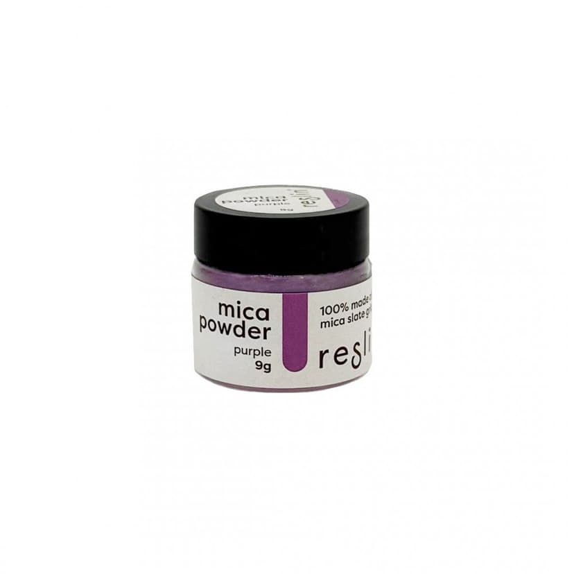 Reslin® Reslin perleťový mica prášek do ekologické pryskyřice 9 g fialový - 1 ks