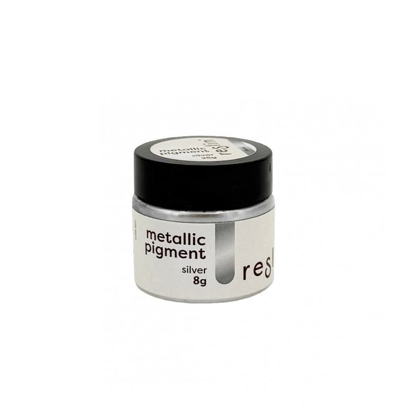 Reslin® Reslin metalický pigment do ekologickej živice 8 g vo farbe striebra