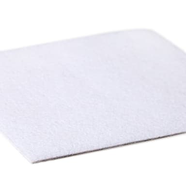 Podklad pre šitý šperk 14x10,5cm biely