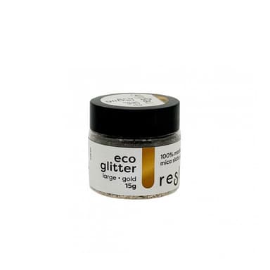 Reslin® Reslin eco glitre do ekologickej živice 15 g veľ. L vo farbe zlata