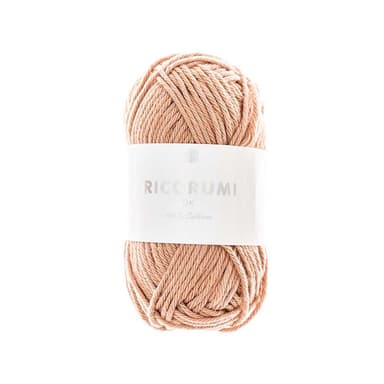 Rico Design Bavlněná háčkovací příze Ricorumi dk odstín 066 jíl