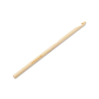 Háček na háčkování bambusový 6 mm