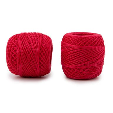Niťárna Česká Třebová Háčkovací a vyšívací příze Perlovka 85m jahodová