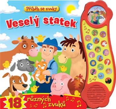 Svojtka DĚTSKÁ KNIHA PRVNÍ SLŮVKA Veselý statek
