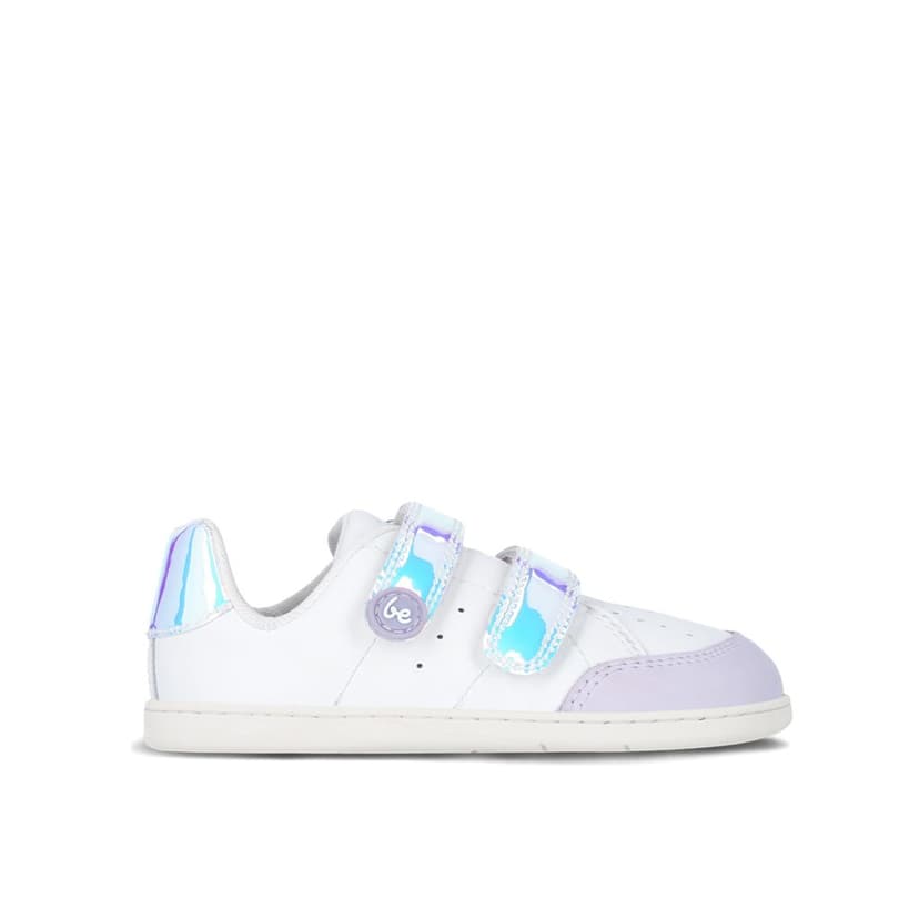 Dětské barefoot tenisky Be Lenka Energise Kids - White & Iridescent