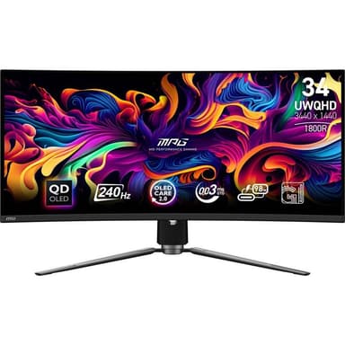 Herní monitor MSI MPG 341CQPX QD-OLED (MPG 341CQPX QD-OLED) černý