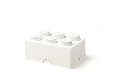 Lego úložný box 375x250x180 bílý