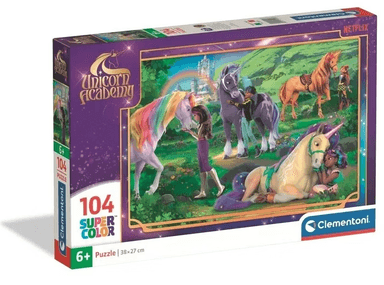 Clementoni Puzzle 104 Unicorn academy 725093