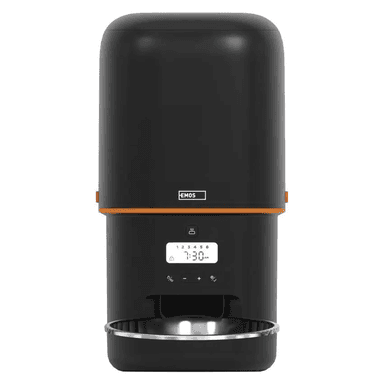 Emos Dávkovač krmiva Pet Care, 4l čierny H6001