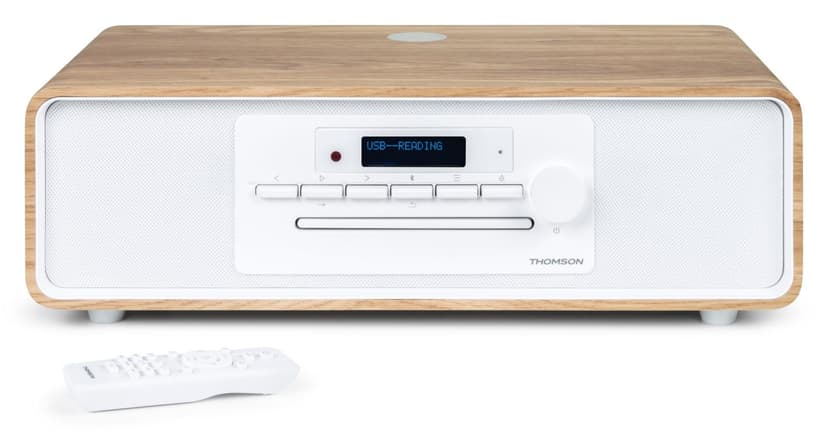 Mikrověž s CD/MP3/USB Fm/dab+ Bluetooth bílá Thomson MIC301IDABBT