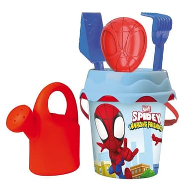 Smoby Vedierko Spidey s krhličkou a prísl., stredné SM 862154