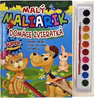 FONI-BOOK Malý maliarik Domáce zvieratká 949250