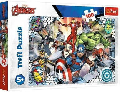 Trefl Puzzle 100 dielikov - Slávni Avengeri / Disney Marvel The Avengers 16454