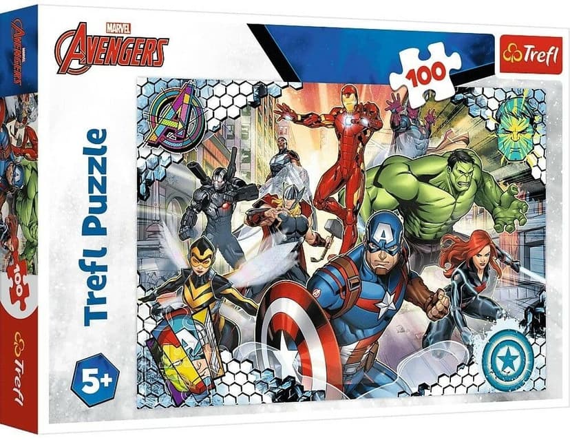 Trefl Puzzle 100 dielikov - Slávni Avengeri / Disney Marvel The Avengers 16454