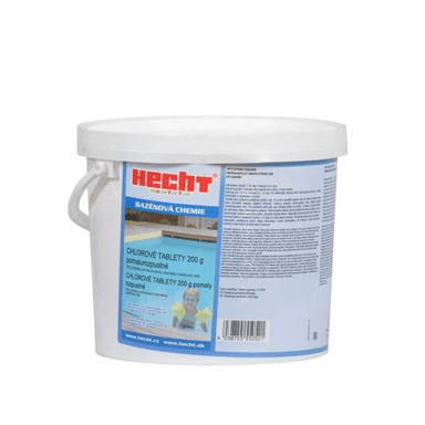 Hecht Pomaly rozpustné chlórové tablety 200g 505603